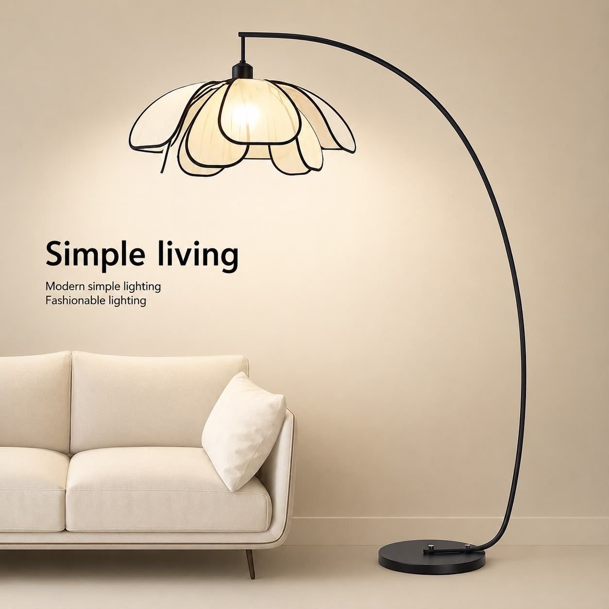 Modern designer floor lamp