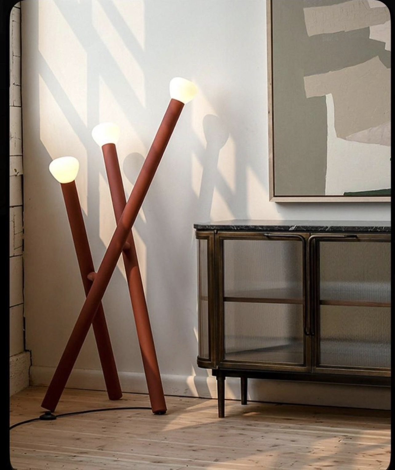 Modern designer floor lamp