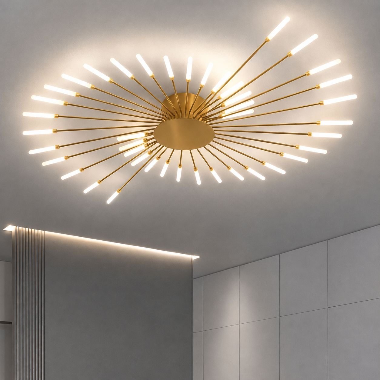 Contemporary ceiling light