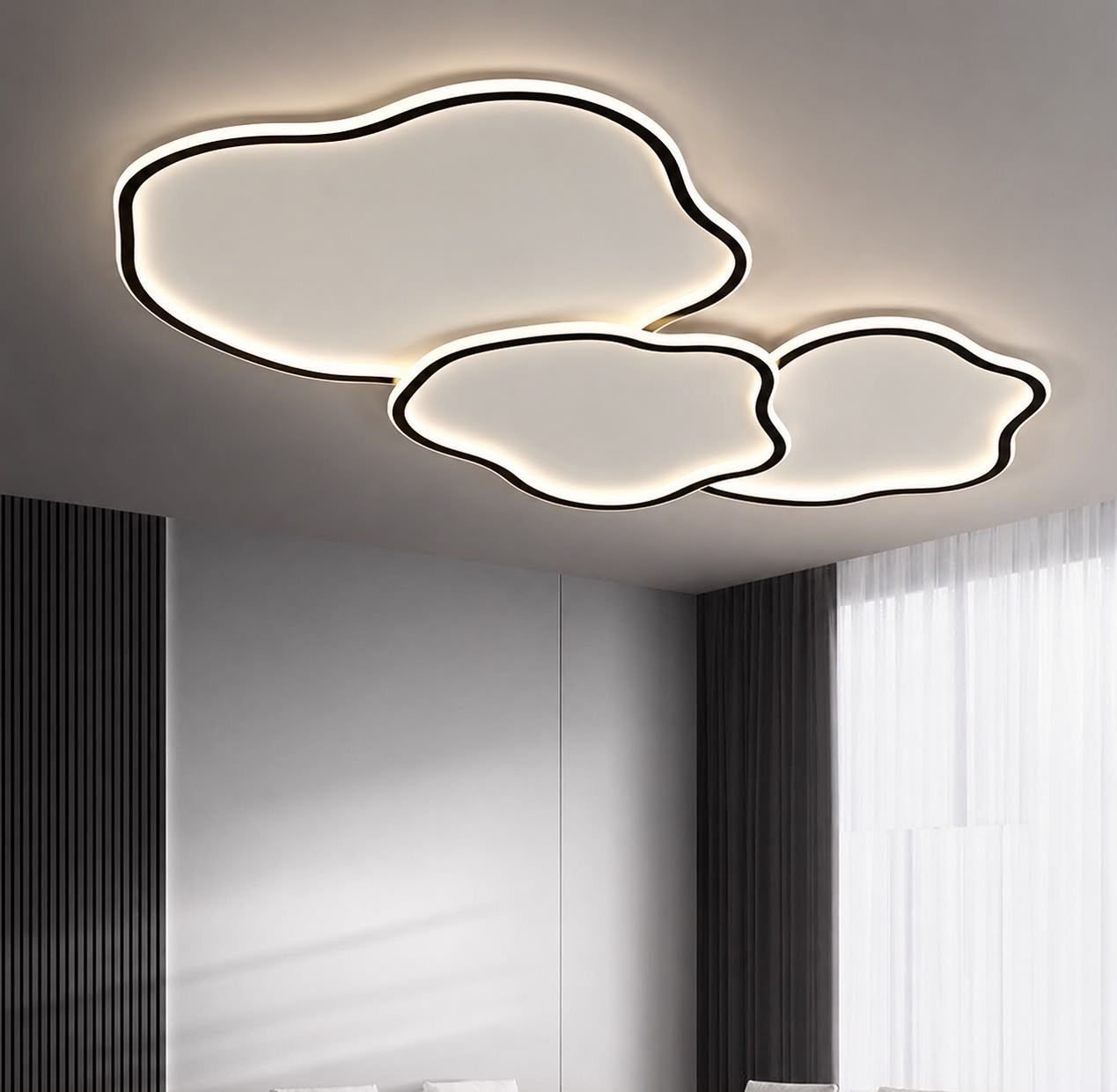 Contemporary ceiling light
