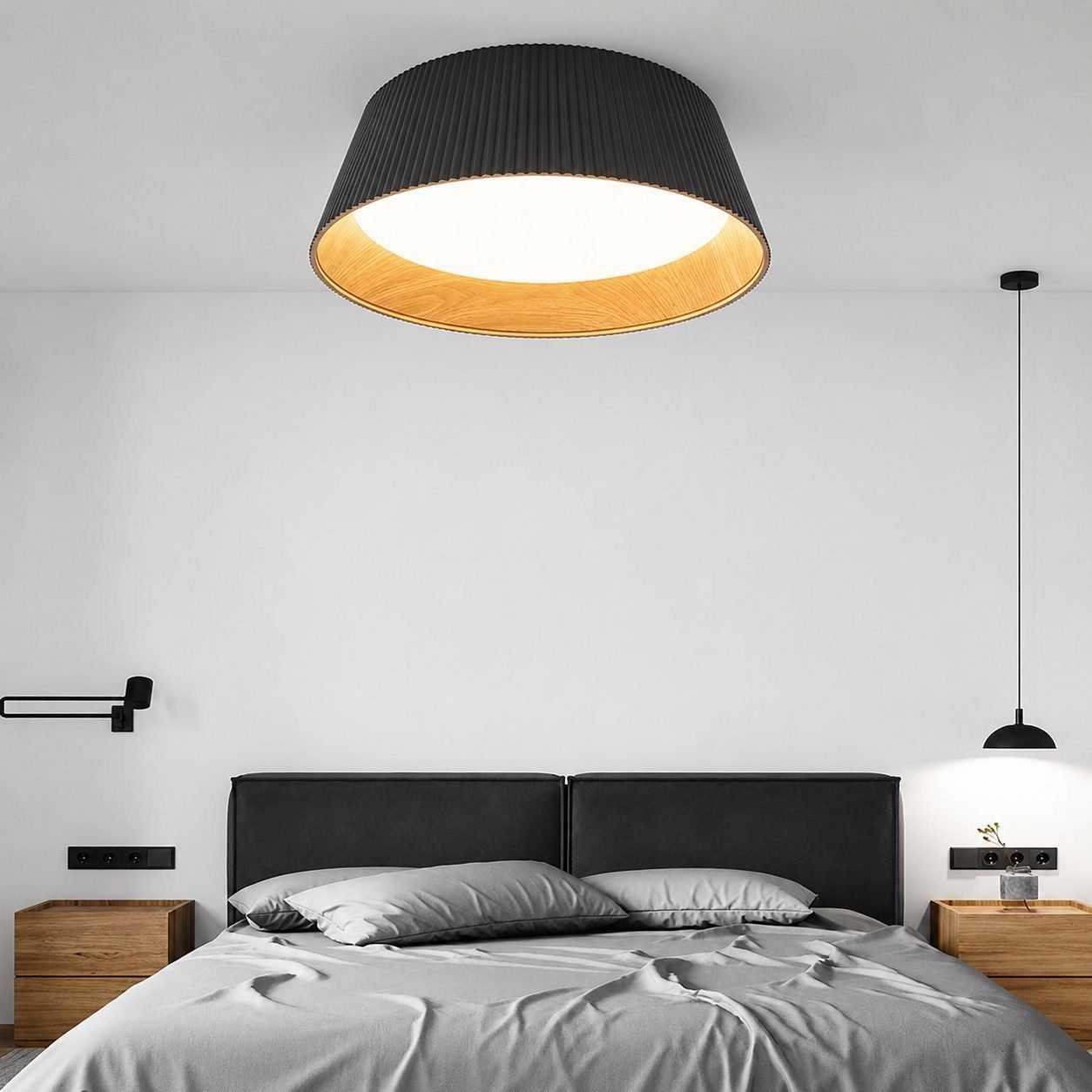 Contemporary ceiling light