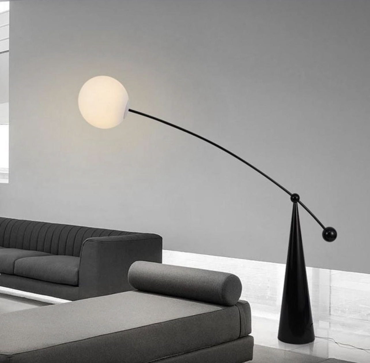 Modern designer floor lamp