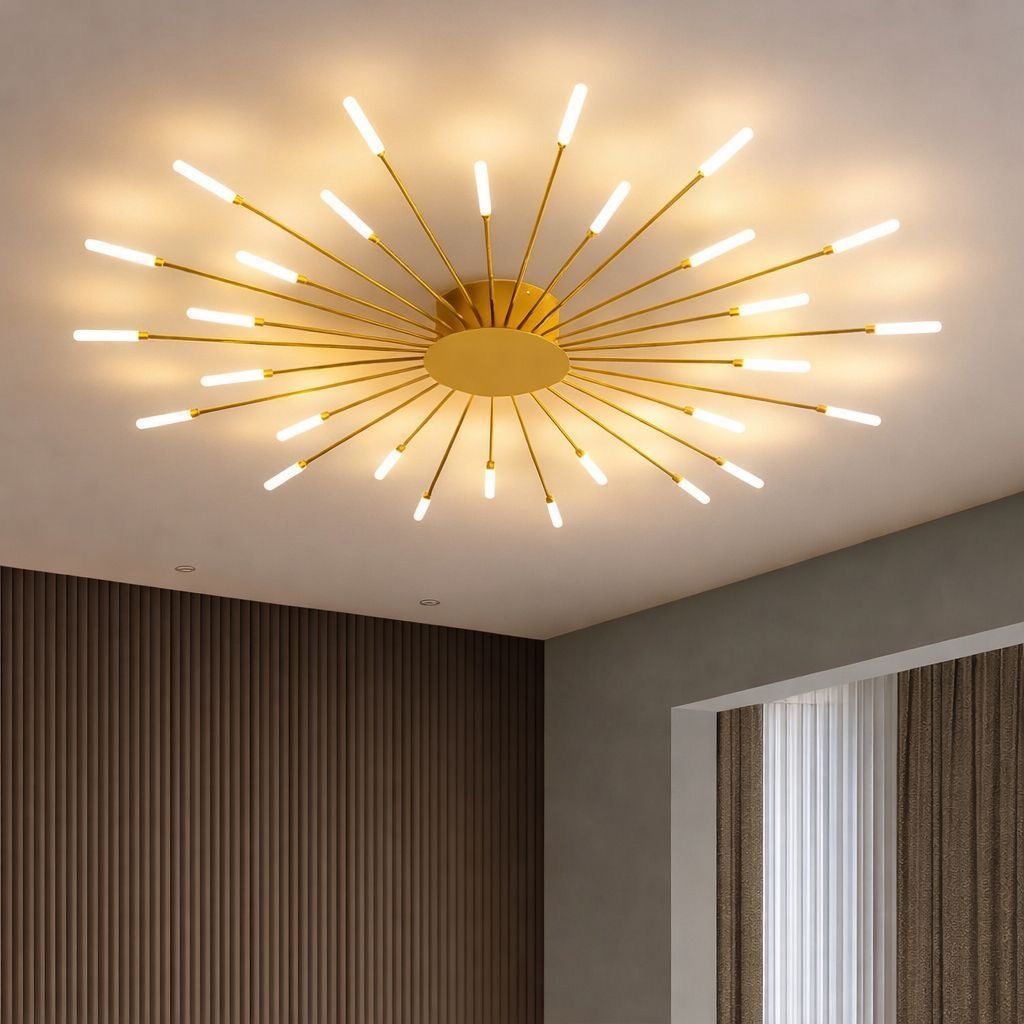 Contemporary ceiling light