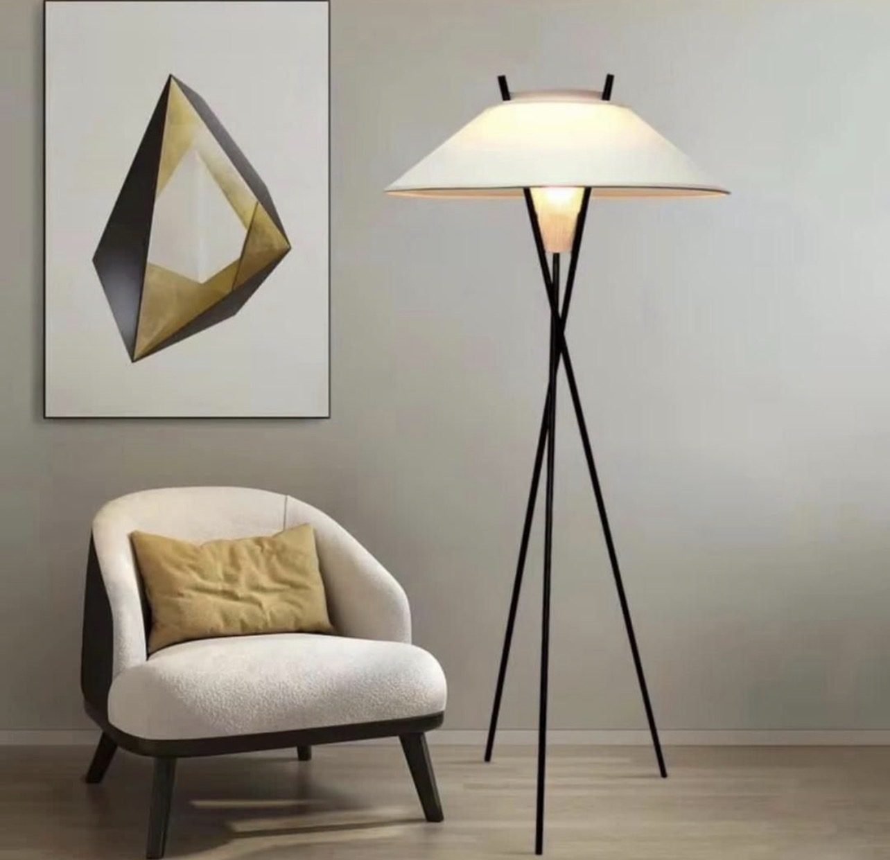 Modern designer floor lamp